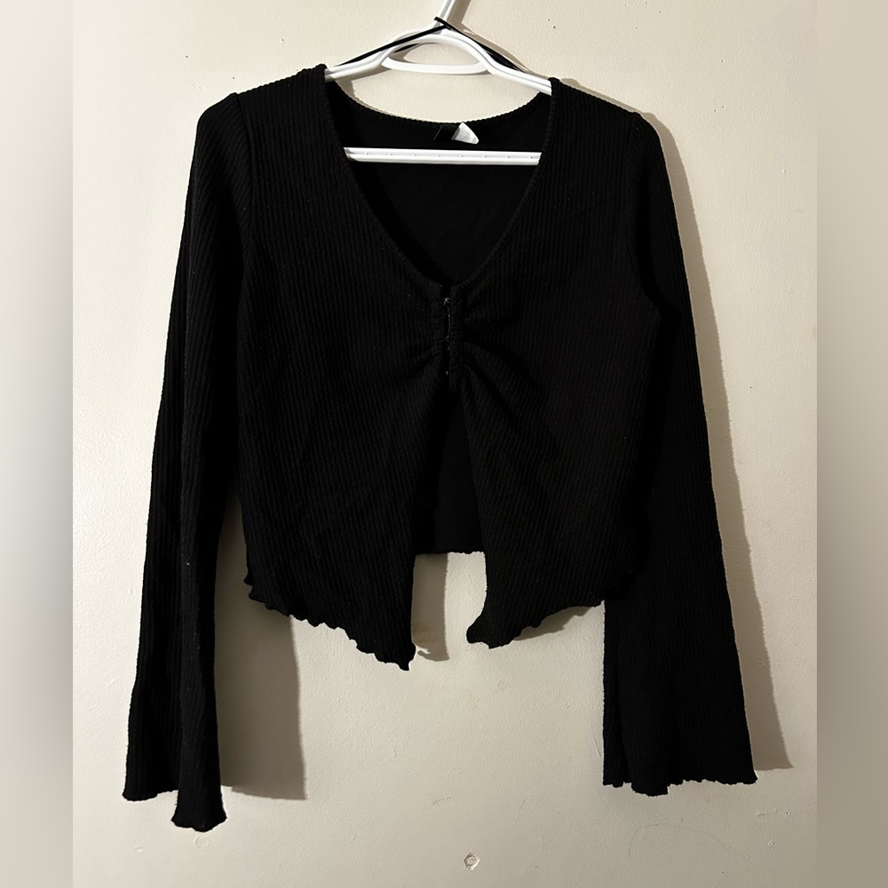 H&M black blouse